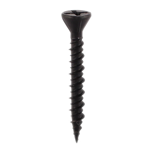 Drywall Dense Board Screws - PH - Reduced Countersunk - High-Low Thread - Black - 3.9 x 45 - Box of 1000