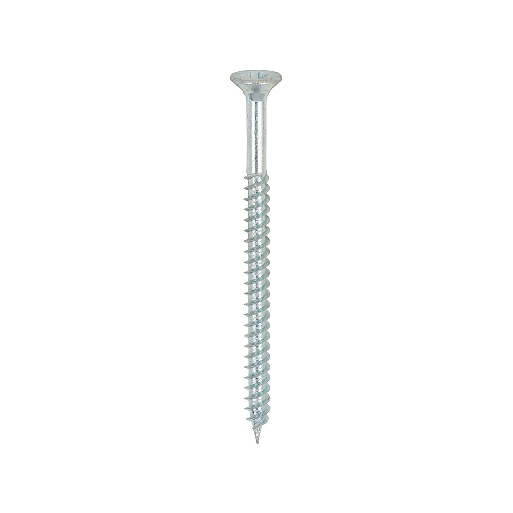 Twin-Threaded Woodscrews - PZ - Double Countersunk - Zinc - 6 x 2 - Box of 200
