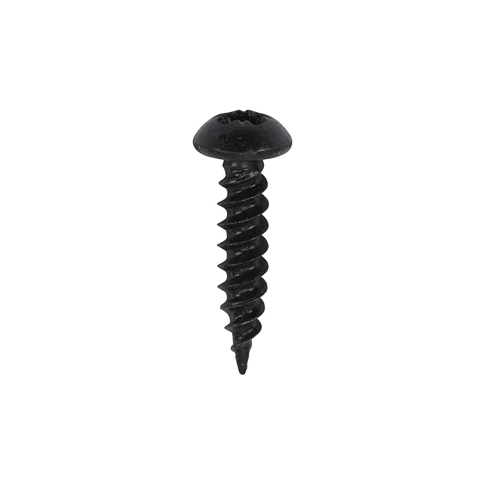 Blackjax Woodscrews - PZ - Round - Black Organic - 8 x 3/4 - Box of 200