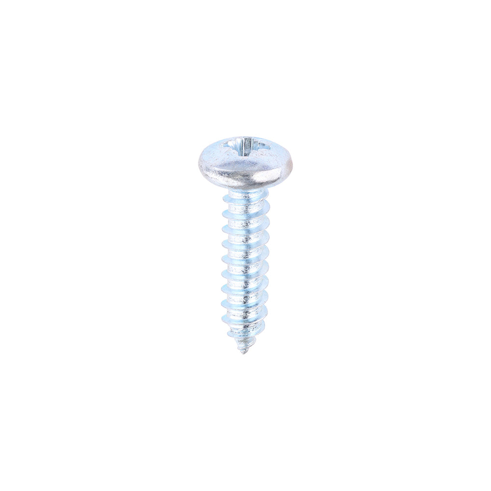 Self-Tapping Screws - PZ - Pan - Zinc - 10 x 3/4 - Box of 200