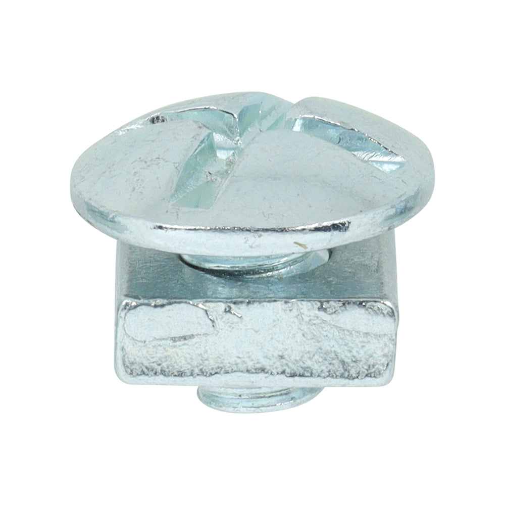 Roofing Bolts with Square Nuts - Zinc - M6 x 8 - Box of 200
