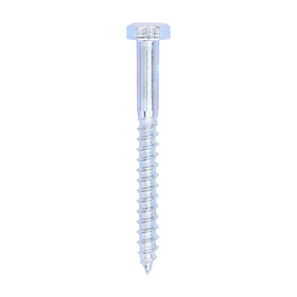 Coach Screws - Hex - Zinc - 6.0 x 60 - Box of 200