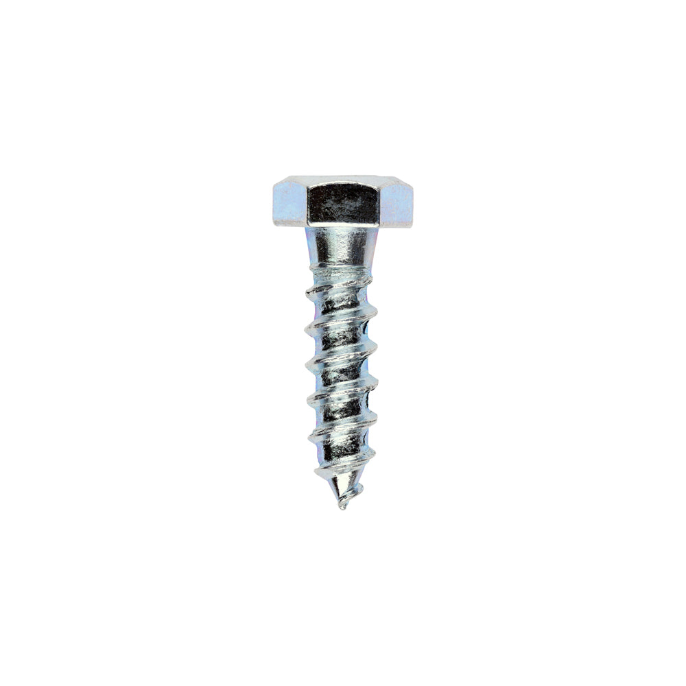 Coach Screws - Hex - Zinc - 8.0 x 30 - Box of 200