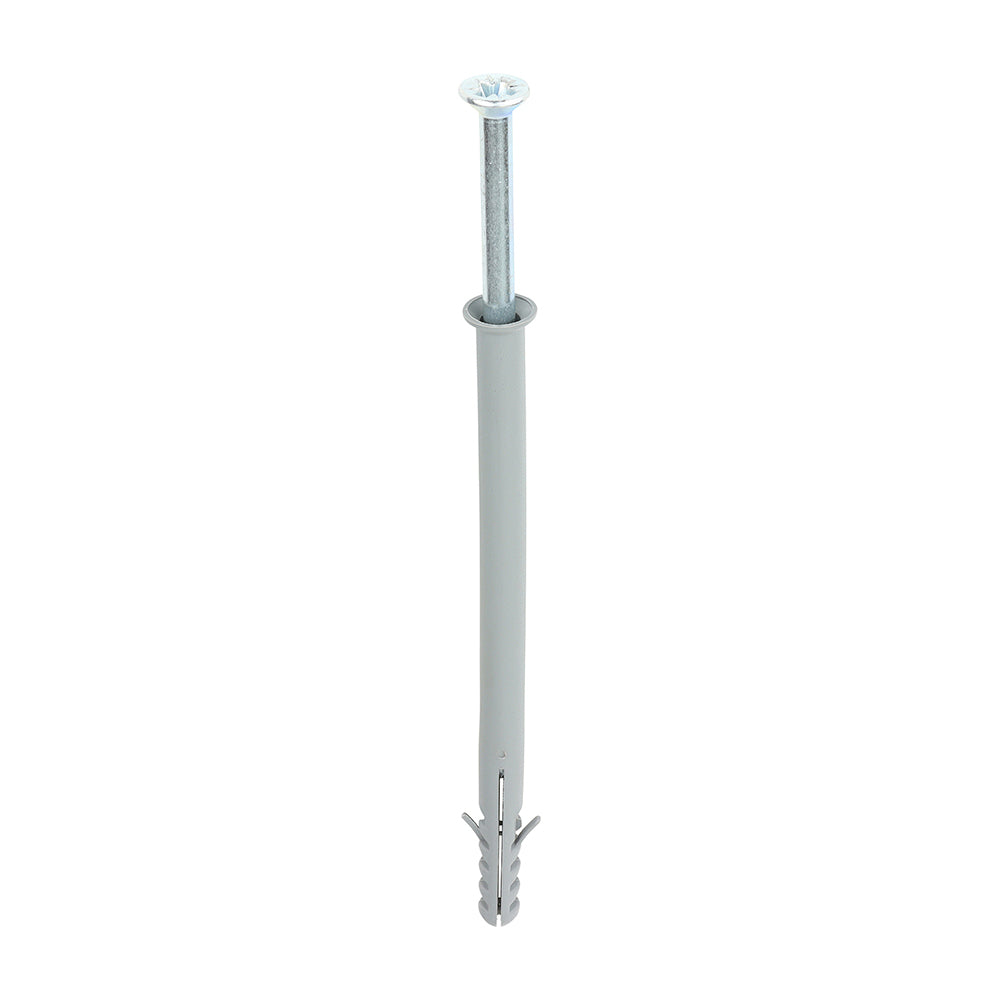 TIMCO Nylon Frame Fixing - PZ - Zinc - 10.0 x 160 - Box of 100