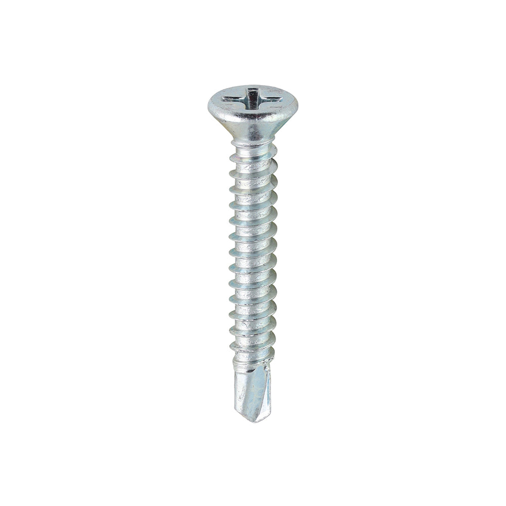 Window Fabrication Screws - Countersunk - PH - Self-Tapping - Self-Drilling Point - Zinc - 3.9 x 29 - Box of 1000