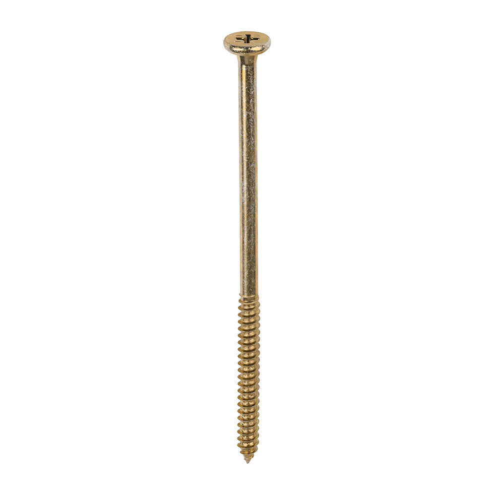 Element Screws - Shallow Pan Countersunk - PH - Self-Tapping Thread - AB Point - Yellow - 4.8 x 95 - Box of 200