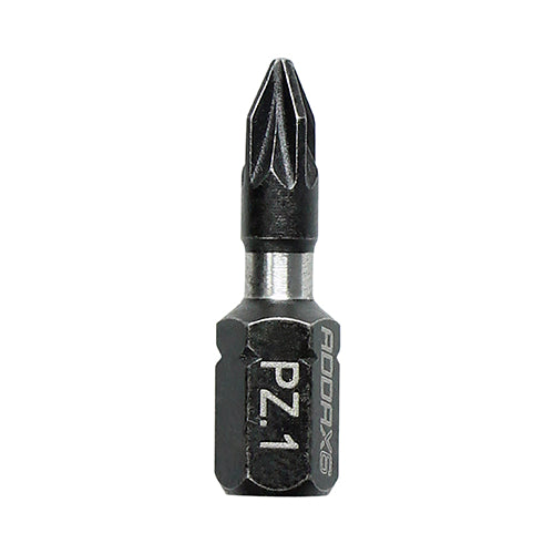 Impact Driver Bits - PZ - No.1 x 25 - Handy Bit Pack of 10