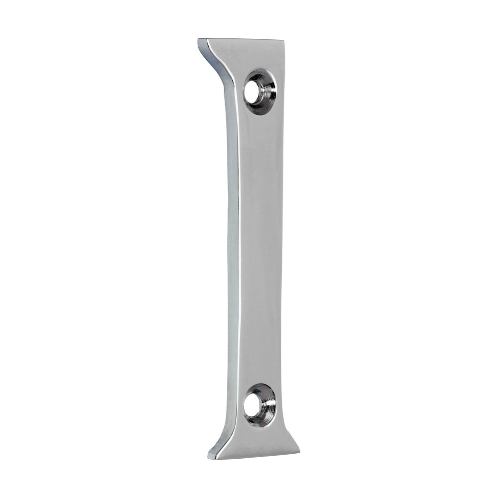 Door Numeral 1 - Polished Chrome - 75mm - Bag of 1