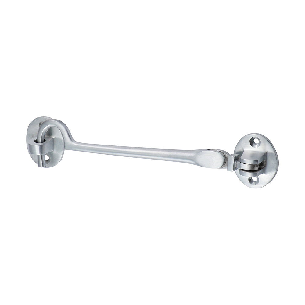 Cabin Hook - Satin Chrome - 150mm - TIMpac of 1