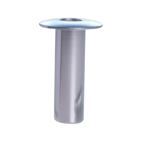 Fantom Door Stop - Chrome - Clamshell of 1