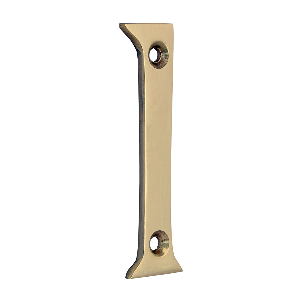 Door Numeral 1 - Polished Brass - 75mm - TIMpac of 1