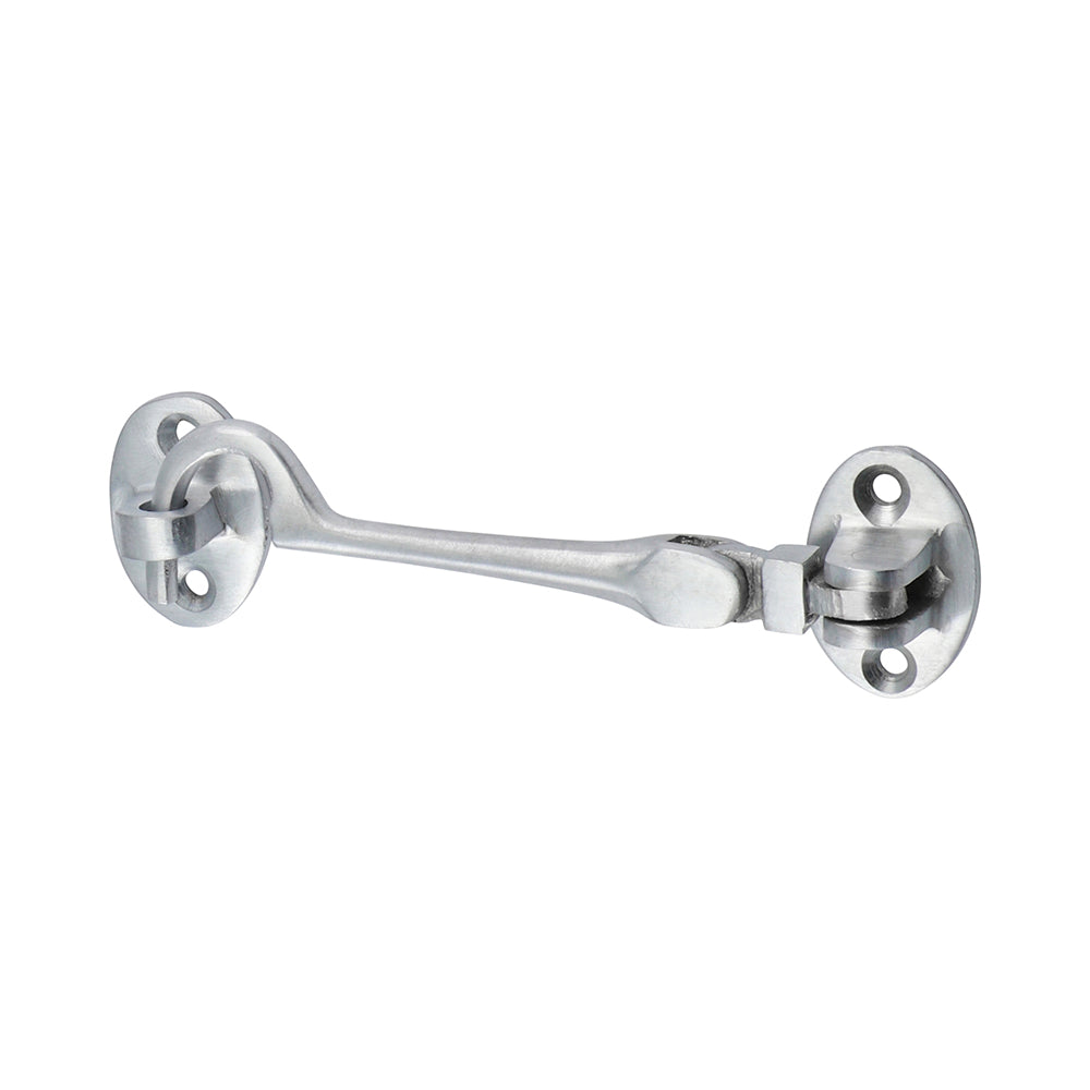 Cabin Hook - Satin Chrome - 100mm - TIMpac of 1