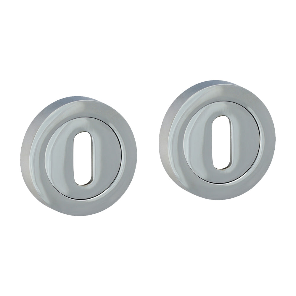 Standard Profile Escutcheon - Polished Chrome - 51mm - Blister Pack of 1