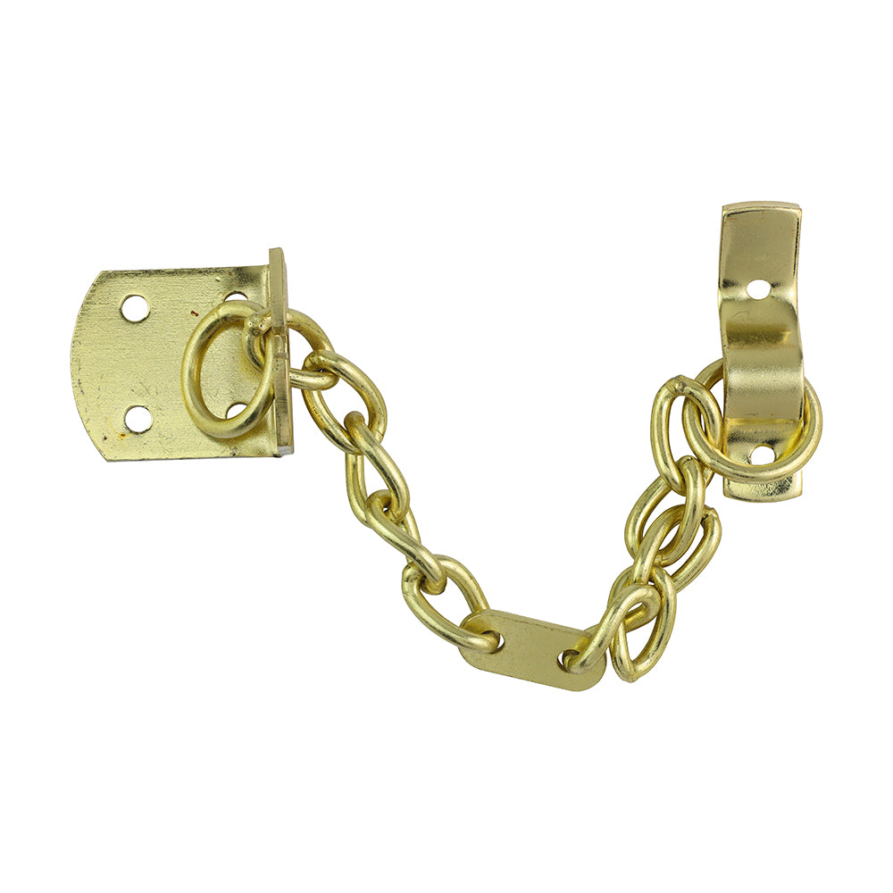 Security Door Chain - Electro Brass - 44mm - TIMpac of 1