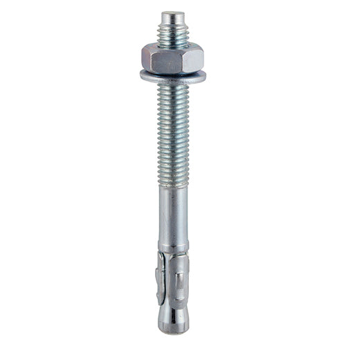 Throughbolts - Zinc - M20 x 130 - Box of 10