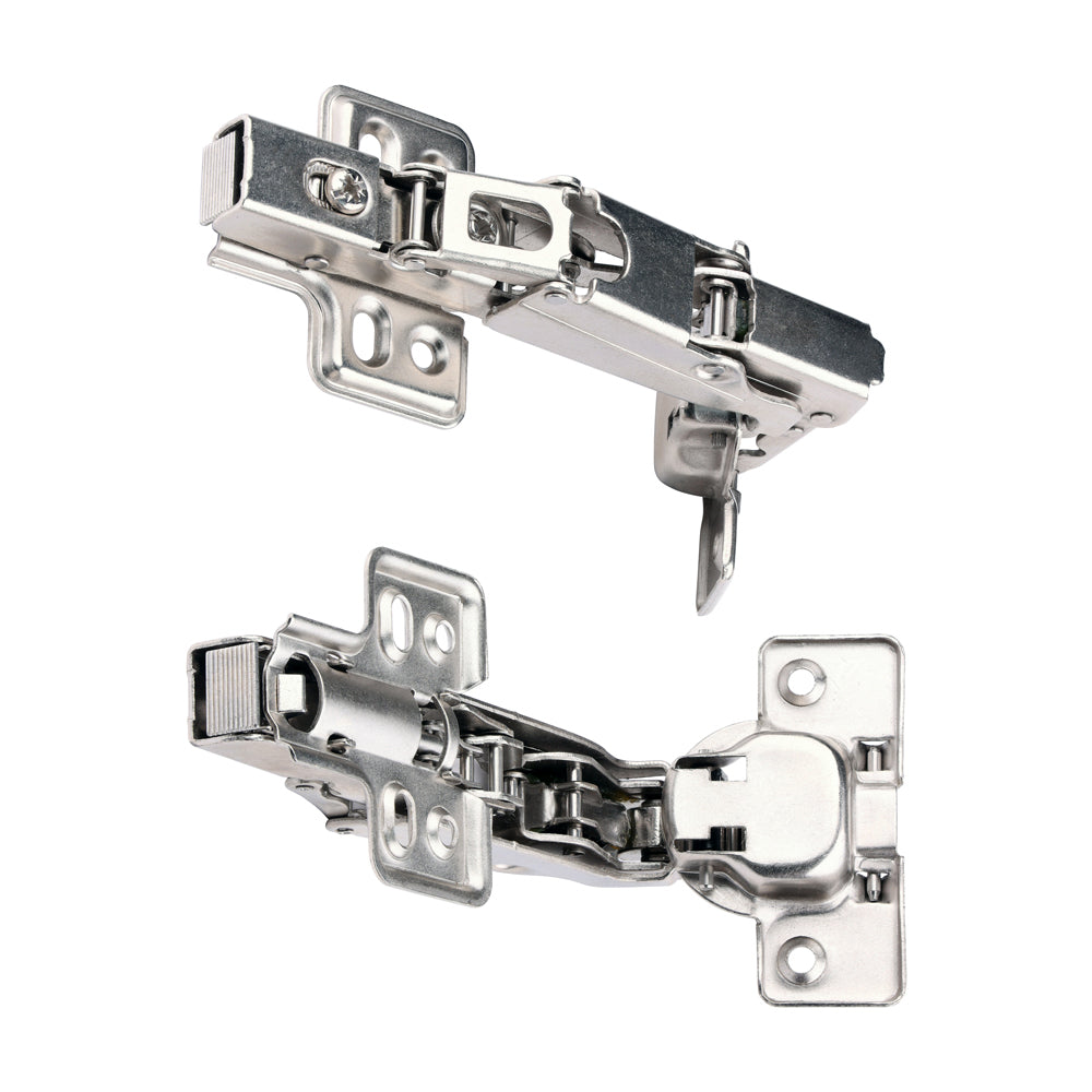 Clip-On Cabinet Hinges - Nickel - 170 Degree - TIMbag of 1