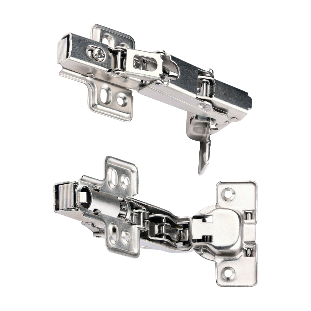 Clip-On Cabinet Hinges - Nickel - 170 Degree - Bag of 1