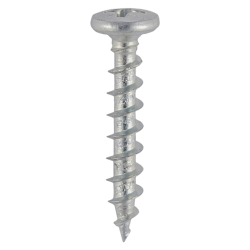 Window Fabrication Screws - Friction Stay - Shallow Pan Countersunk - PH - Single Thread - Gimlet Tip - Stainless Steel - 4.3 x 20 - Box of 1000