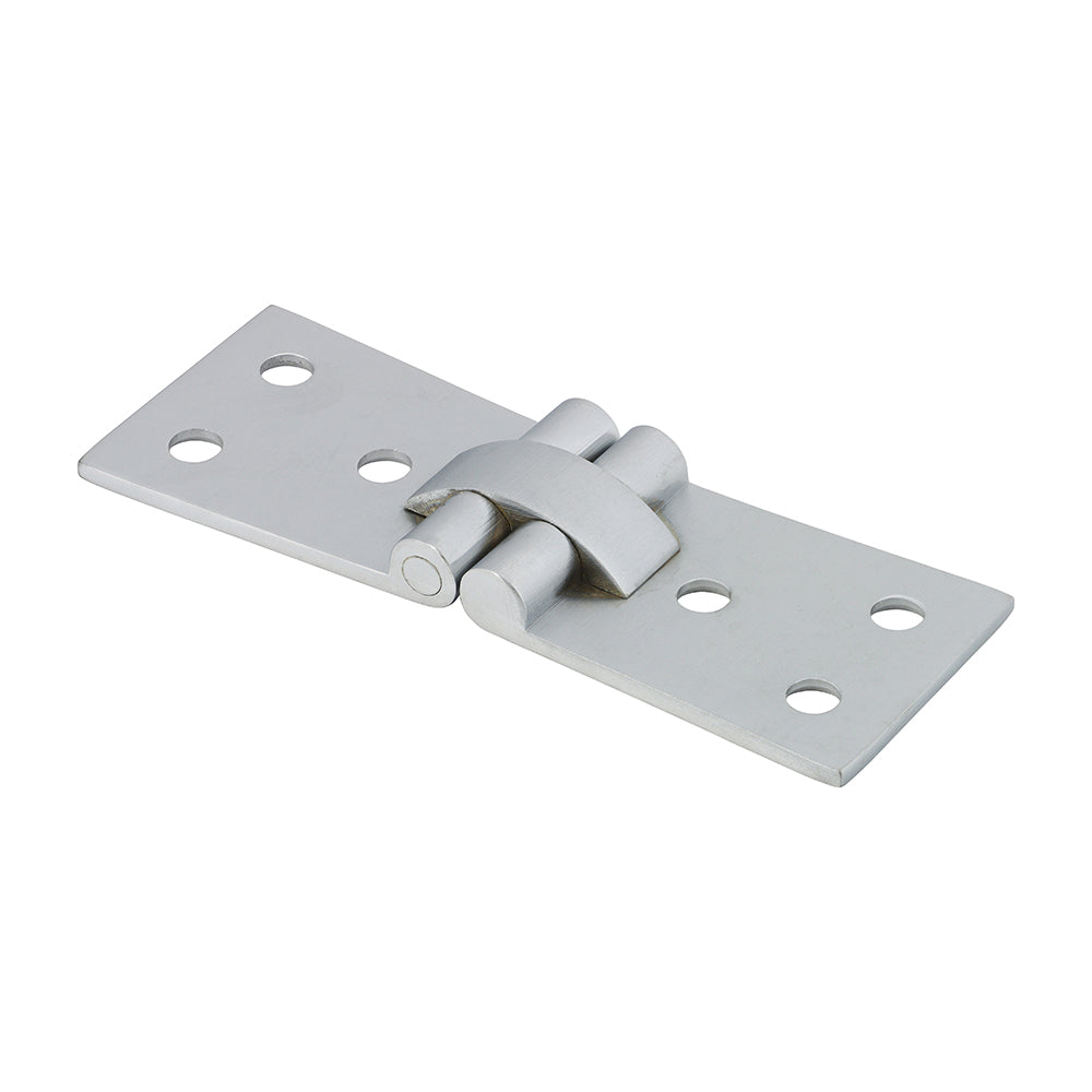 Counterflap Hinge - Solid Brass - Satin Chrome - 100 x 40 - Box of 1
