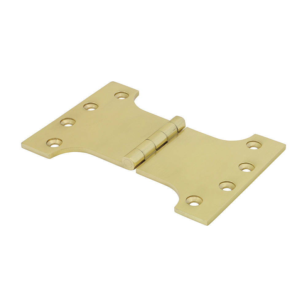 Parliament Hinge (488) - Solid Brass - Polished Brass - 102 x 150 - Box of 1