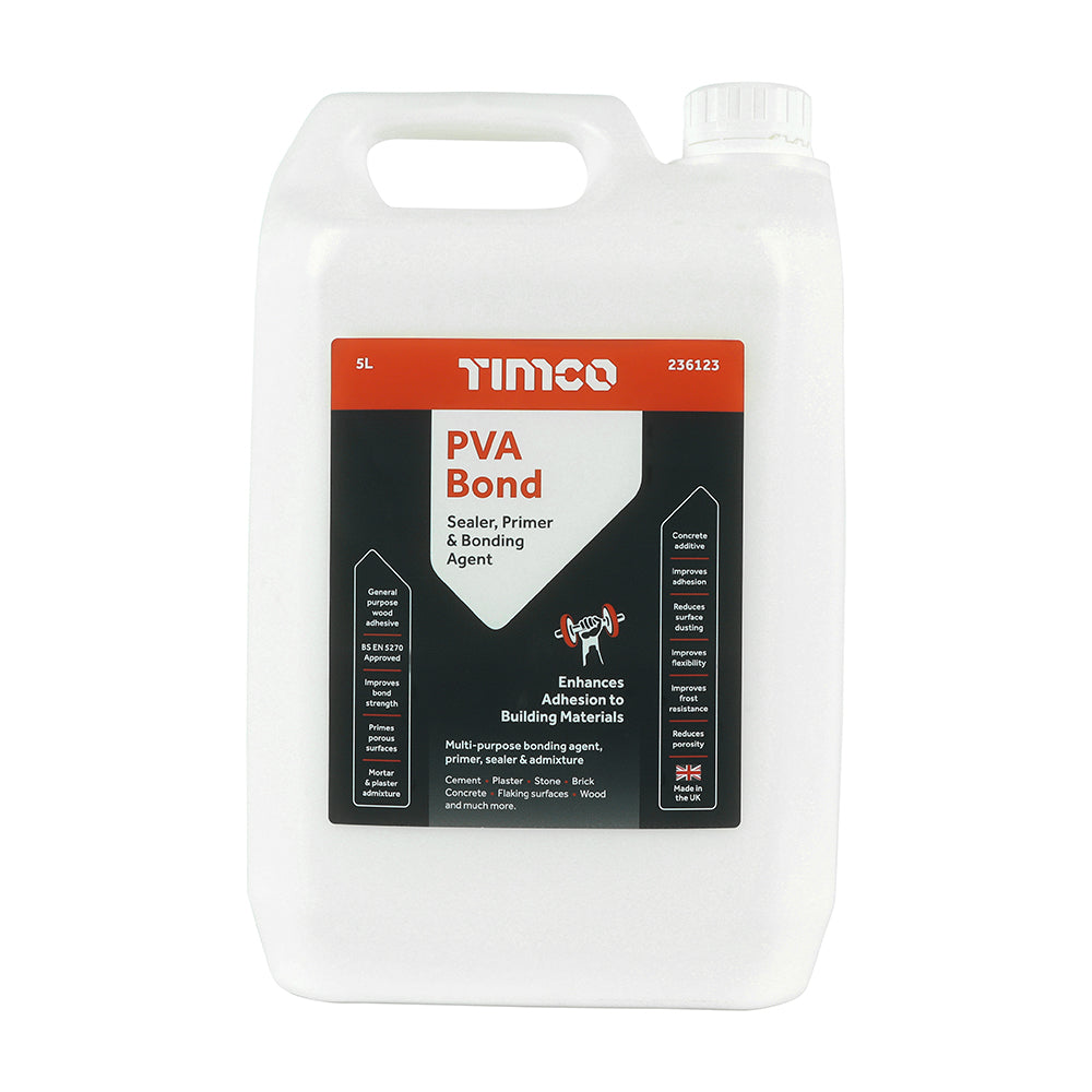 PVA Bond - 5L - Bottle of 1