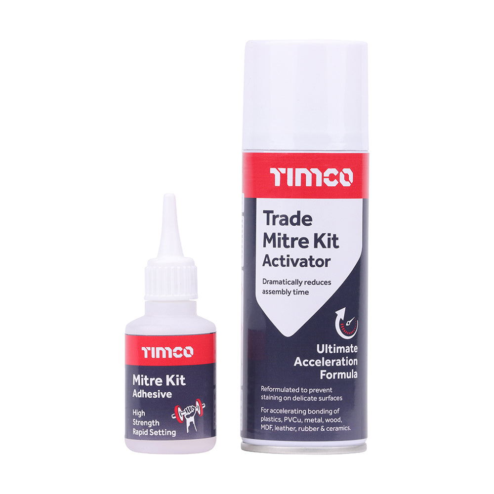 Trade Instant Bond Mitre Kit - 200ml / 50g - Pack of 1