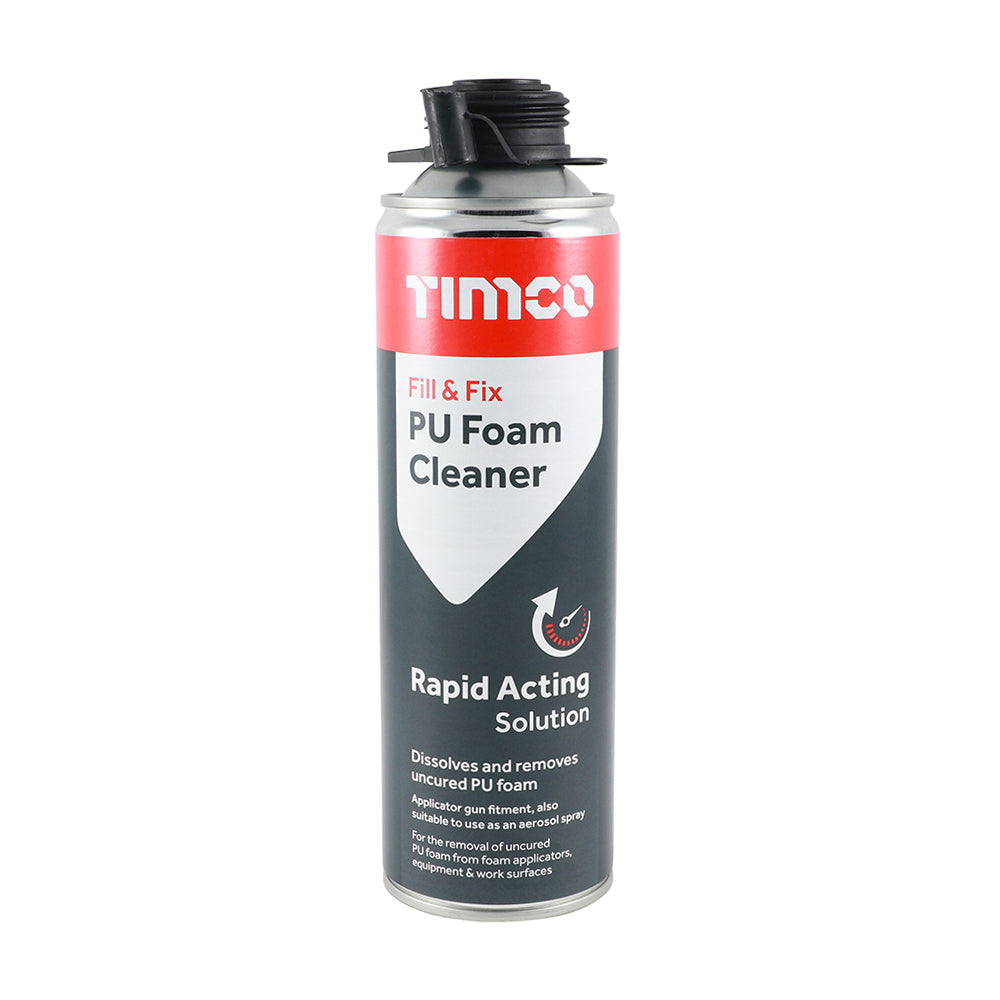 Fill & Fix PU Foam Cleaner - 500ml - Can of 1