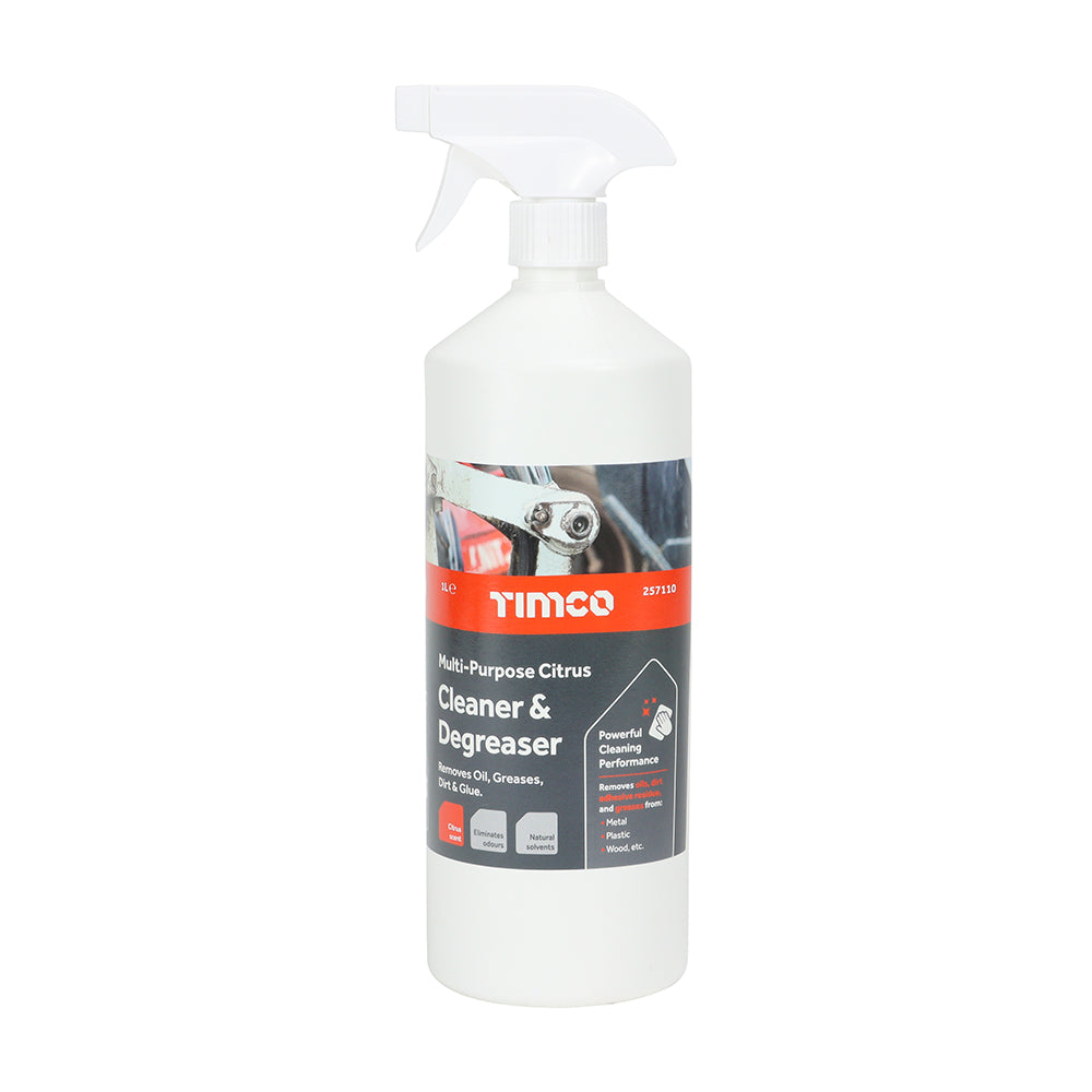 Multi-Purpose Citrus Cleaner & Degreaser - 1L - Bottle of 1