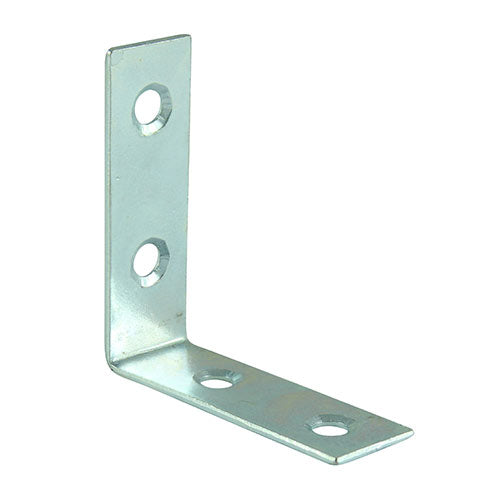 Corner Braces - Zinc - 25 x 25 x 16 - TIMpac of 4