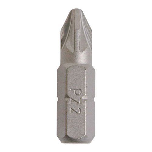S2 Driver Bits - PZ - No.2 x 25 - Small Jar of 100