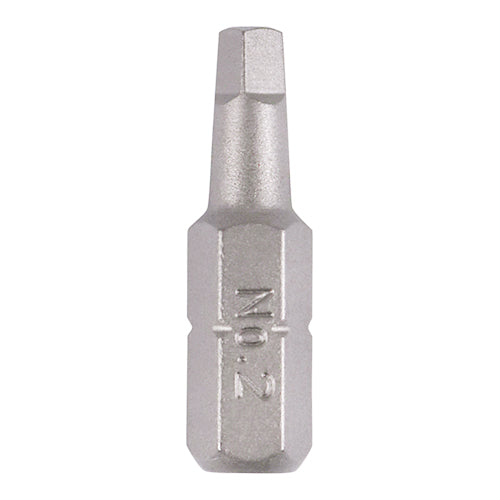 S2 Driver Bits - SQ - No.2 x 25 - Handy Bit Pack of 10