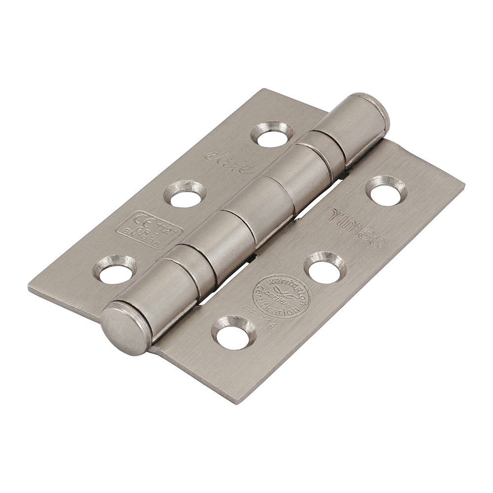 Grade 7 Fire Door Hinges - Satin Nickel - 76 x 50 x 2.0 - Box of 1
