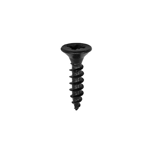 Classic Multi-Purpose Screws - PZ - Double Countersunk - Exterior - Black Organic - 3.5 x 16 - Box of 200