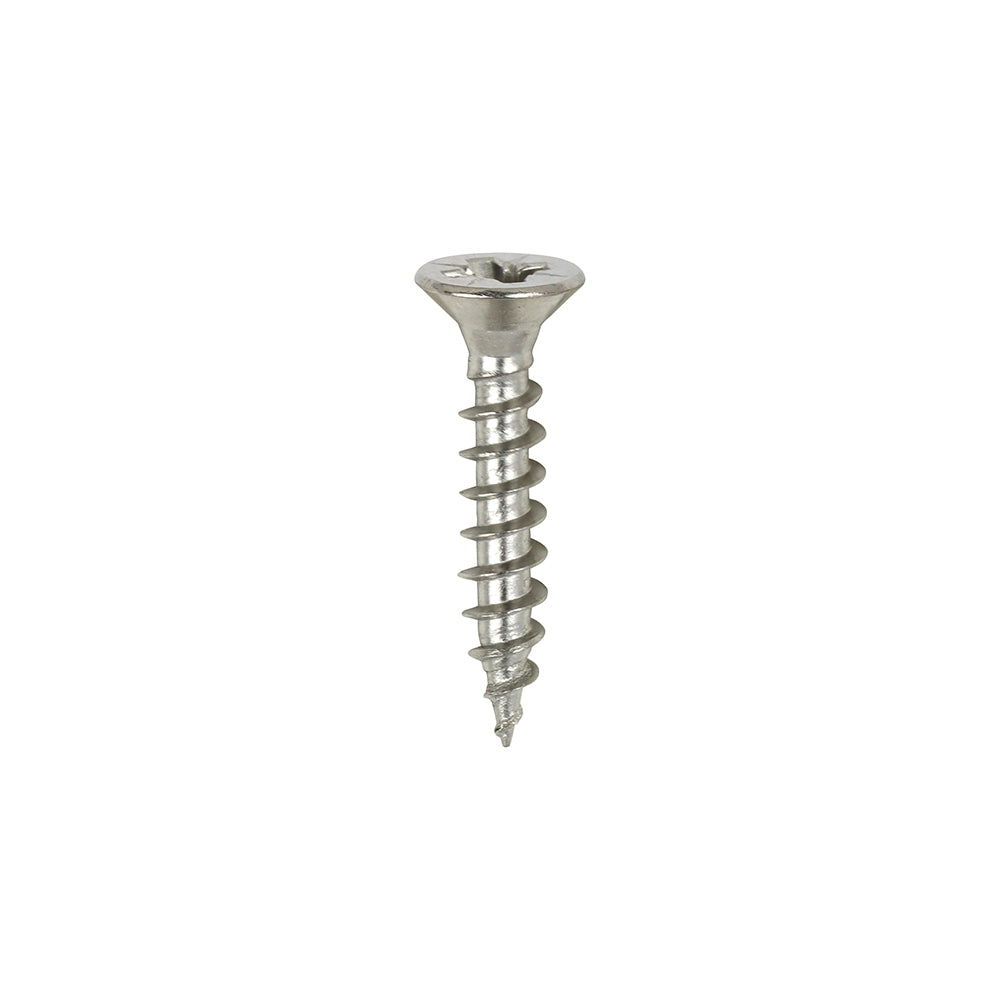Classic Multi-Purpose Screws - PZ - Double Countersunk - A4 Stainless Steel - 3.5 x 20 - Box of 200