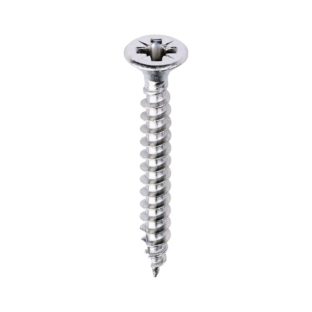 Classic Multi-Purpose Screws - PZ - Double Countersunk - A2 Stainless Steel - 3.5 x 30 - Box of 200