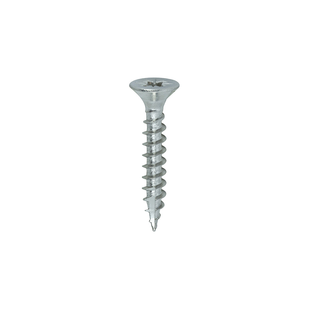 Classic Multi-Purpose Screws - PZ - Double Countersunk - A4 Stainless Steel - 4.0 x 25 - Box of 200