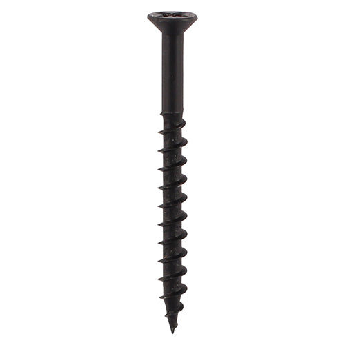 Furniture Carcass Screws - PZ - Black - 4.0 x 33 - Box of 500