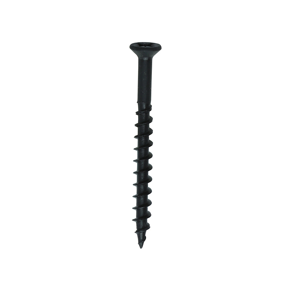 Furniture Carcass Screws - PZ - Black - 4.0 x 45 - Box of 500