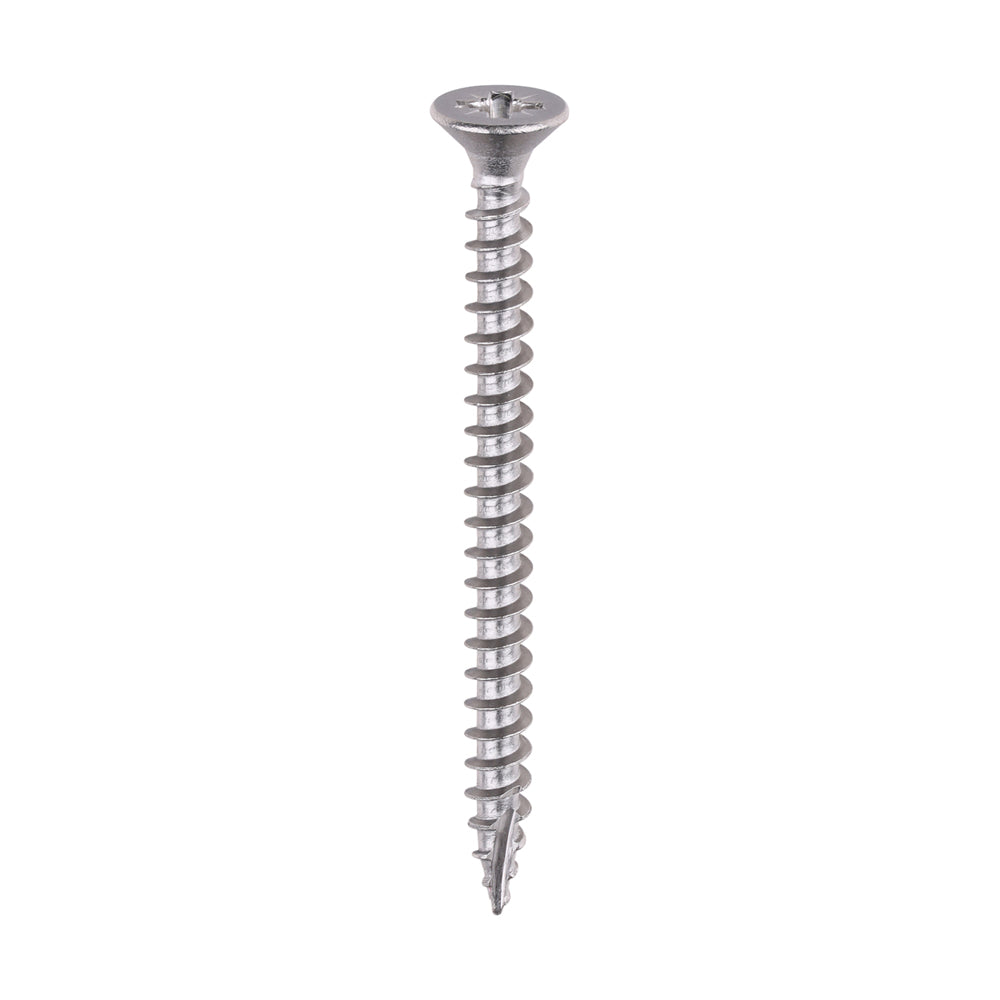 Classic Multi-Purpose Screws - PZ - Double Countersunk - A4 Stainless Steel - 4.0 x 50 - Box of 200