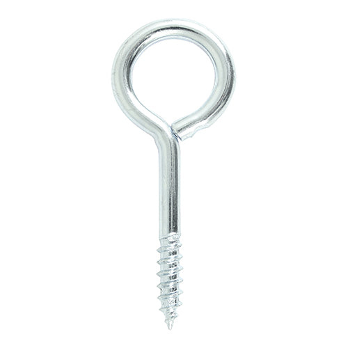 Screw Eyes - Zinc - 40mm - TIMpac of 10