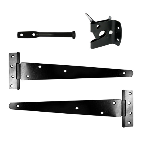 Pedestrian Gate Kit - Black - 14" - TIMbag of 1