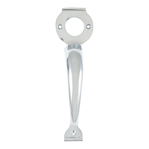 Escutcheon Handle - Chrome - 8" - TIMpac of 1
