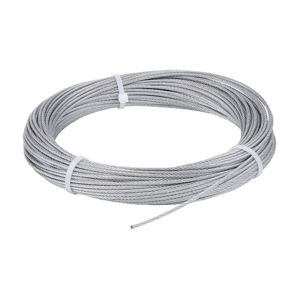 Wire Rope - Zinc - 2mm x 30m - Bag of 1