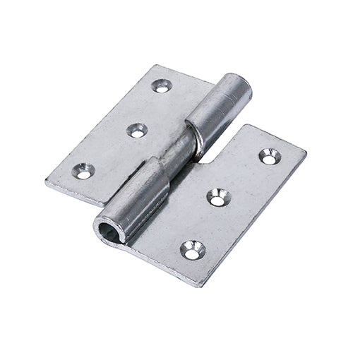 Rising Butt Hinge (466) - Right Hand - Zinc - 75 x 72 - TIMbag of 1