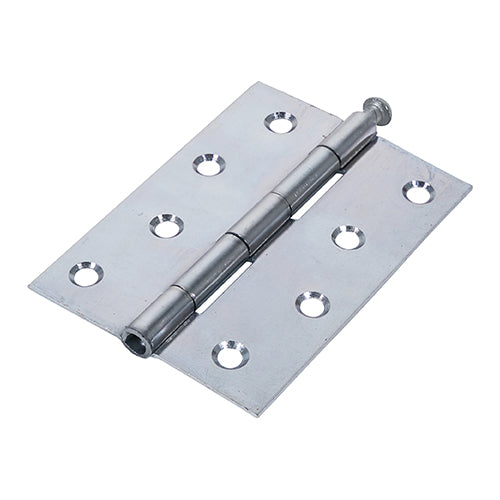 Plain Butt Hinge - Loose Pin (1840) - Zinc - 100 x 71 - Plain Bag of 1