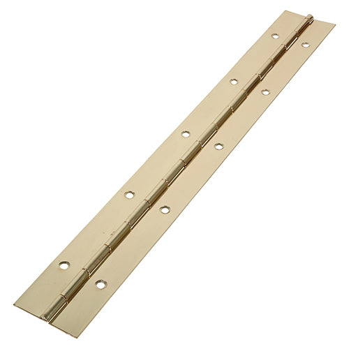 Piano Hinge - Electro Brass - 1800 x 38 - Tube of 1