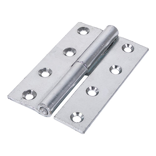 Lift Off Hinge (457) - Left Hand - Zinc - 101 x 63 - Plain Bag of 1