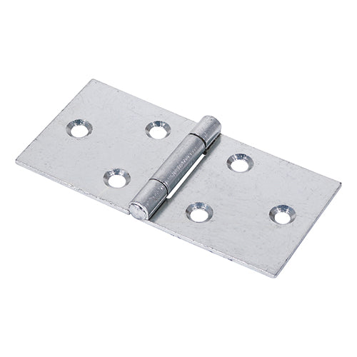 Backflap Hinge - Uncranked Knuckle (404) - Zinc - 50 x 106 - Plain Bag of 1
