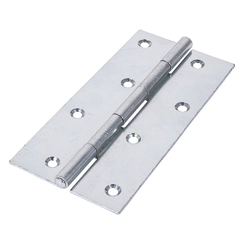 Narrow Plain Butt Hinge (5050) - Zinc - 150 x 75 - Plain Bag of 1