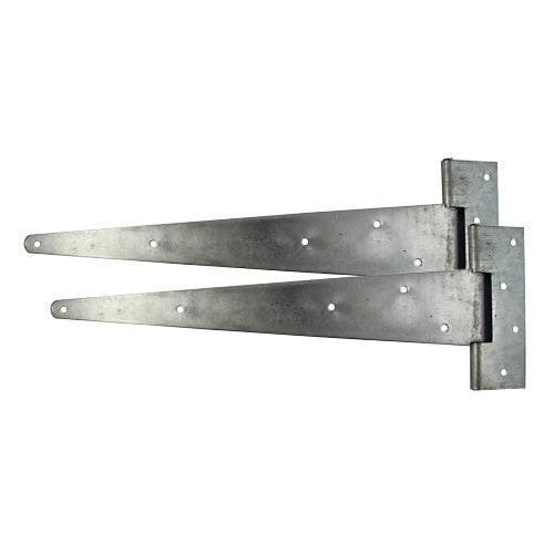 Pair of Scotch Tee Hinges - Hot Dipped Galvanised - 4" - Plain Bag of 1